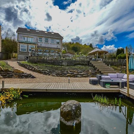 Ferienwohnung Cosy Cabin Perfect To Explore Garnant Exterior foto