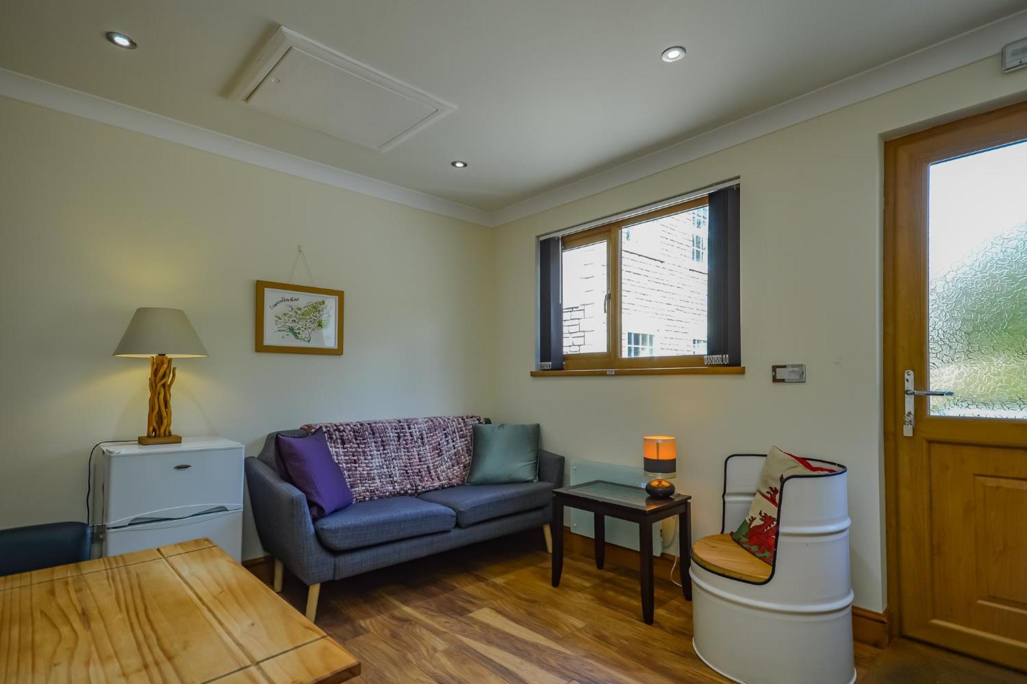 Ferienwohnung Cosy Cabin Perfect To Explore Garnant Exterior foto